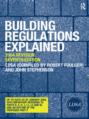cover image of Building Regulations Explained